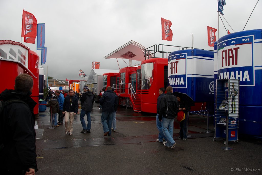 MotoGP_Donnington_24-6-07 008.jpg - The paddock trucks